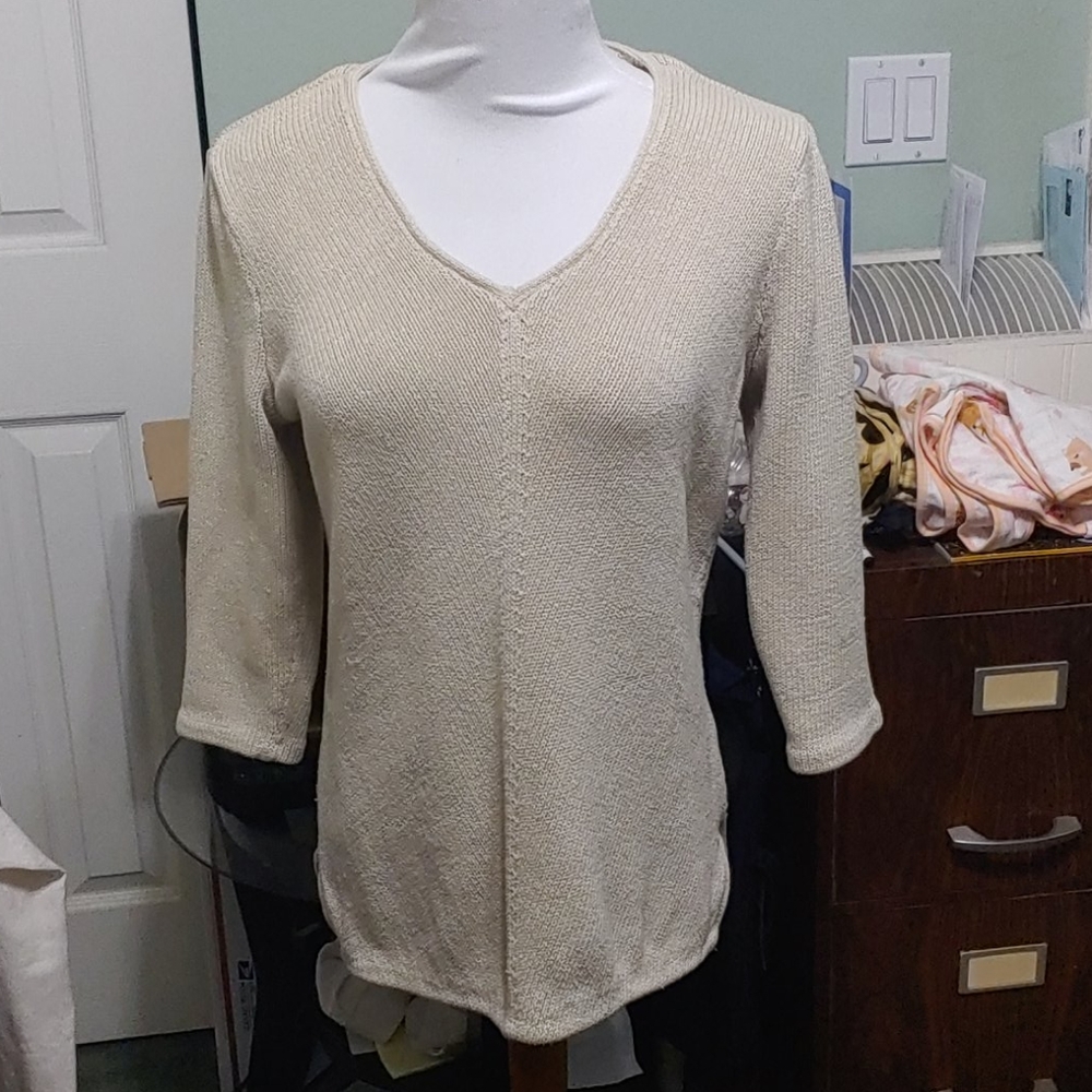 Lauren by Ralph Lauren Women's Knit Sweater Medium